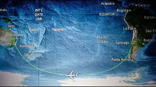 How do Flights Like Sydney-Santiago Work on Flat Earth?