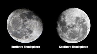 Why Does the Moon Appear Upside-Down in the Southern Hemisphere?