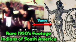 Rare Video Footage From The 1950’s !!! French Guyana South  American Indigenous Tribes / “Bushmen”