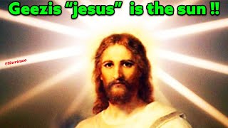 Geezis “Jesus” is the Sun !! // An American Indigenous word / Ft. Khan Drop