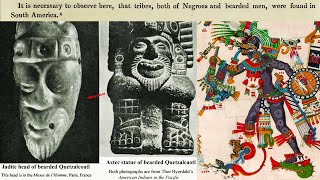 Swarthy Bearded Ancient Mexicans // Codex Vaticanus / Kingsborough, Bancroft  (Hebrew Analogy)