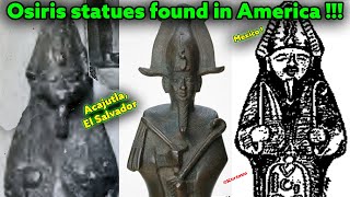 Osiris and Isis statues in America  // Acajutla / Toltec Chief Palenque / Egypt (Tameri) in America!