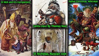 The True Origins Of Santa Claus / St Nicholas / Pagan Midwinter Feast / John Pintard The Huguenot