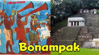 Amazing Bonampak Site and Murals // Trumpets and Music Bands in Classic Maya Vase Paintings