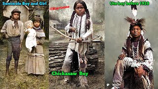 PART #11 – Real American Indian Photos Colorized For The First Time Ever!