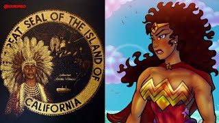 The Origin of the name California – Calafia The Indigenous Queen of the Island of California