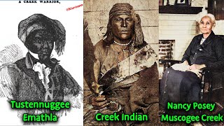 Creek Indians / Their bones, Physical Description & Their Disfranchisement by  “Native Americans”